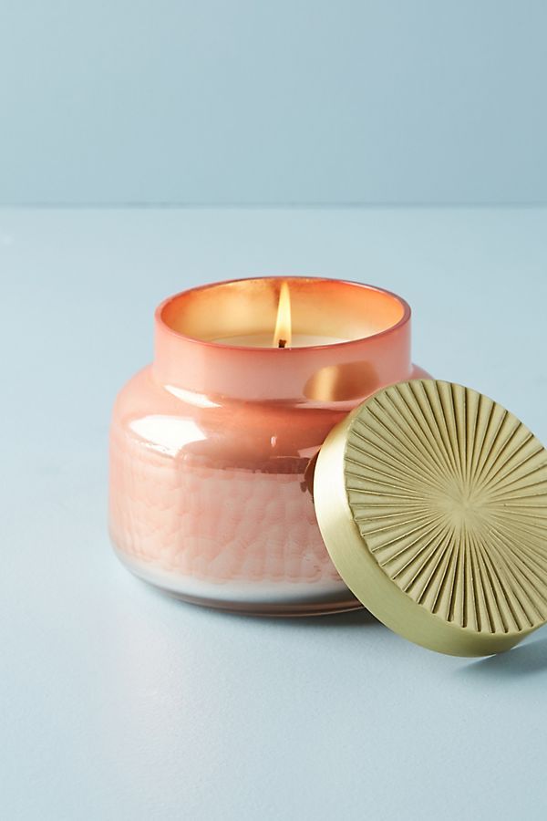 Capri Blue Iridescent Jar Candle | Anthropologie (US)