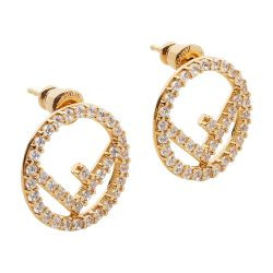 F Is Fendi Earrings - FENDI | 24S US