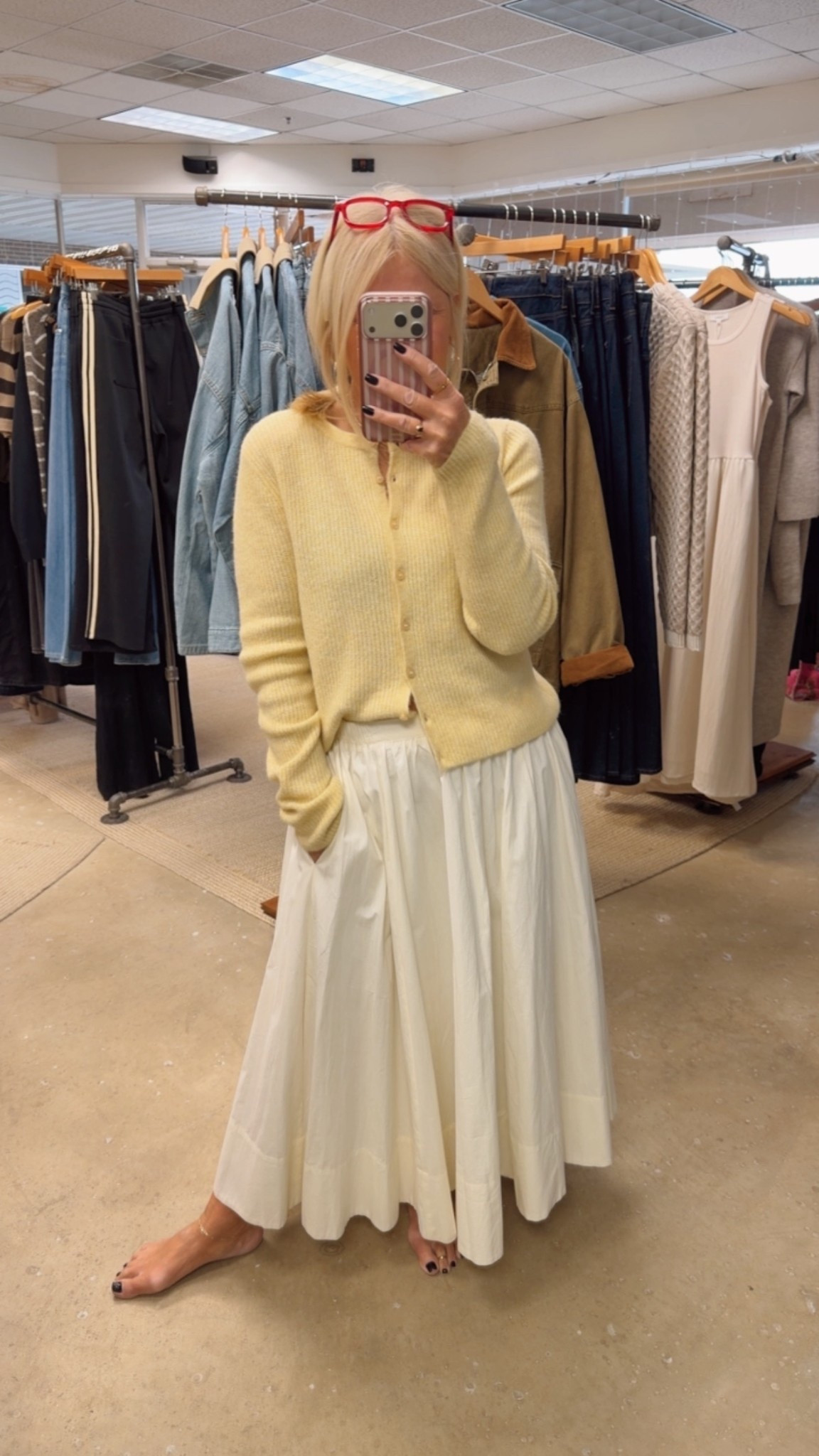soft sweater + flowy skirt 

#LTKOver40 #LTKTravel #LTKWorkwear