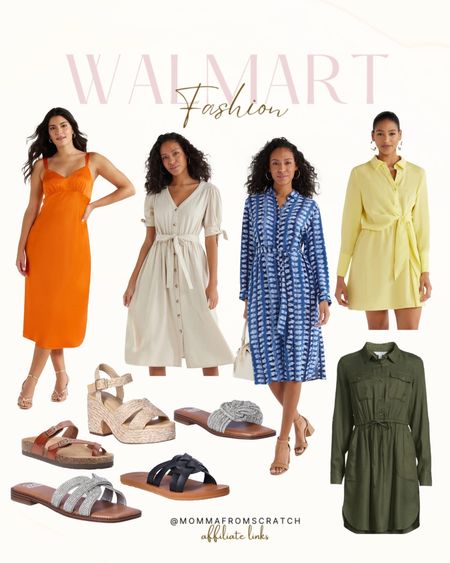 Walmart spring dresses are so beautiful, affordable, and you get lots of options on colors! MIDI dress, spring fashion, sandals @walmartfashion
#walmartpartner 
#walmartfashion 

#LTKSpringSale #LTKfindsunder50 #LTKSeasonal