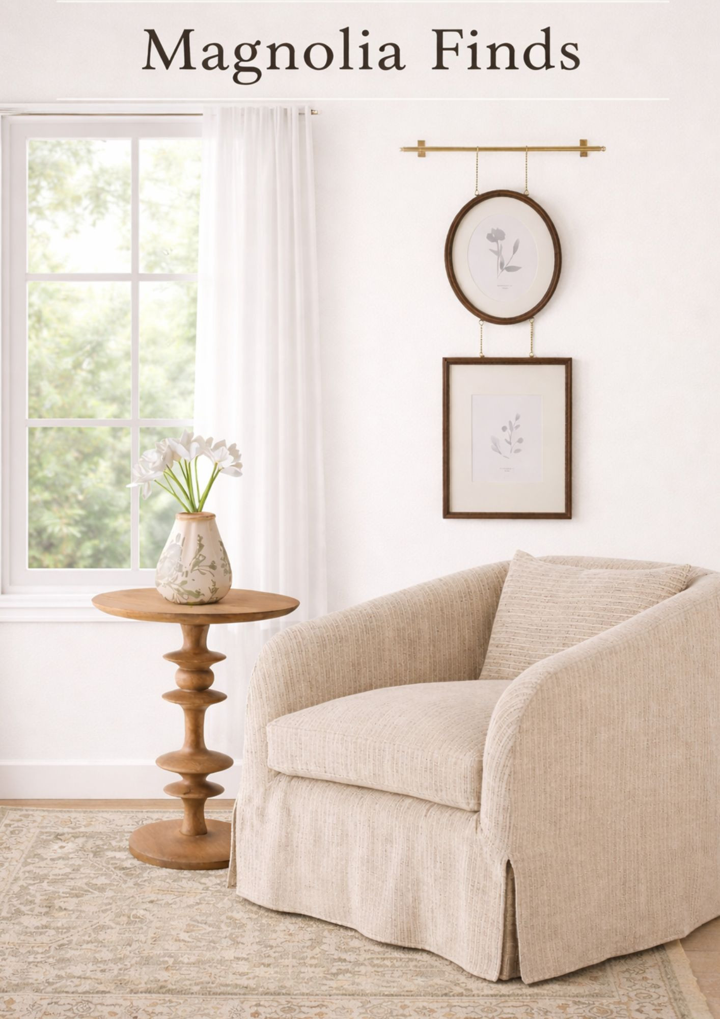Magnolia finds that make your home feel fresh, calm, and effortlessly elevated 🤍🌿 
Sharing all my favorite neutral decor pieces—think cozy textures, timeless accents, and soft, lived-in charm. Everything linked for you! 

 #LTKHome #MagnoliaStyle #NeutralHome #CozyLiving #HomeDecorFinds #ModernFarmhouse #TimelessDesign #LTKStyle #LTKHome #LTKSaleAlert