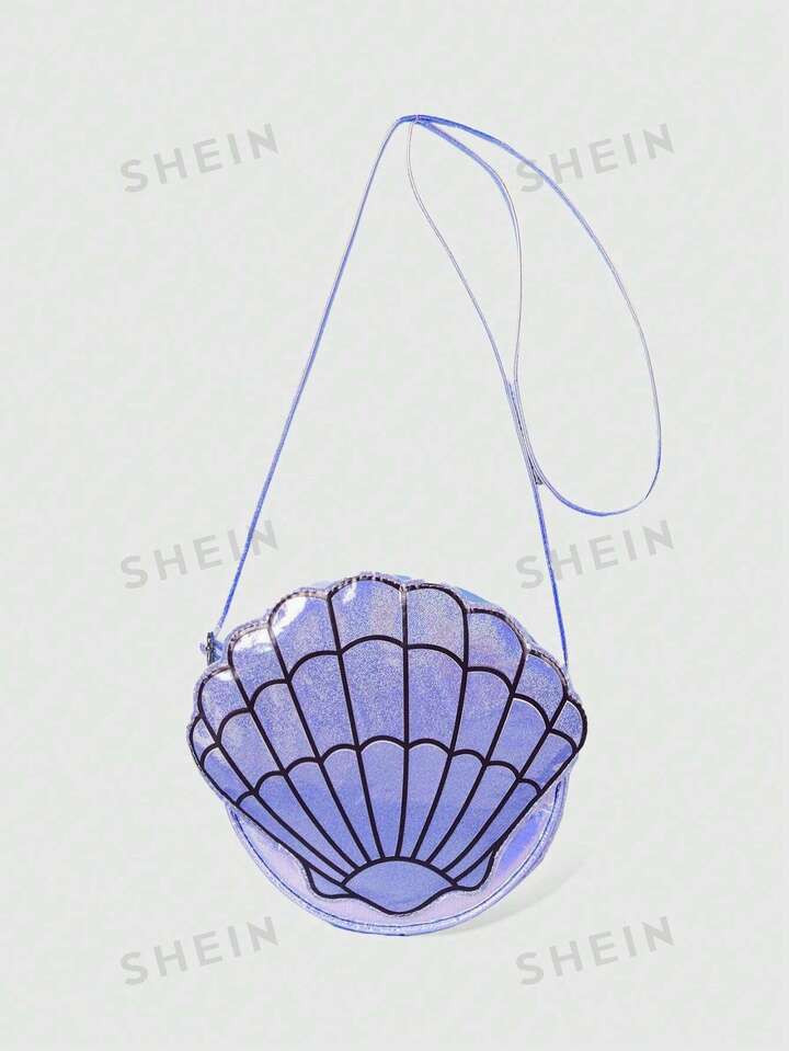 ROMWE Fairycore Irregular Shell Shape Crossbody Bag, Suitable For Daily Wear | SHEIN