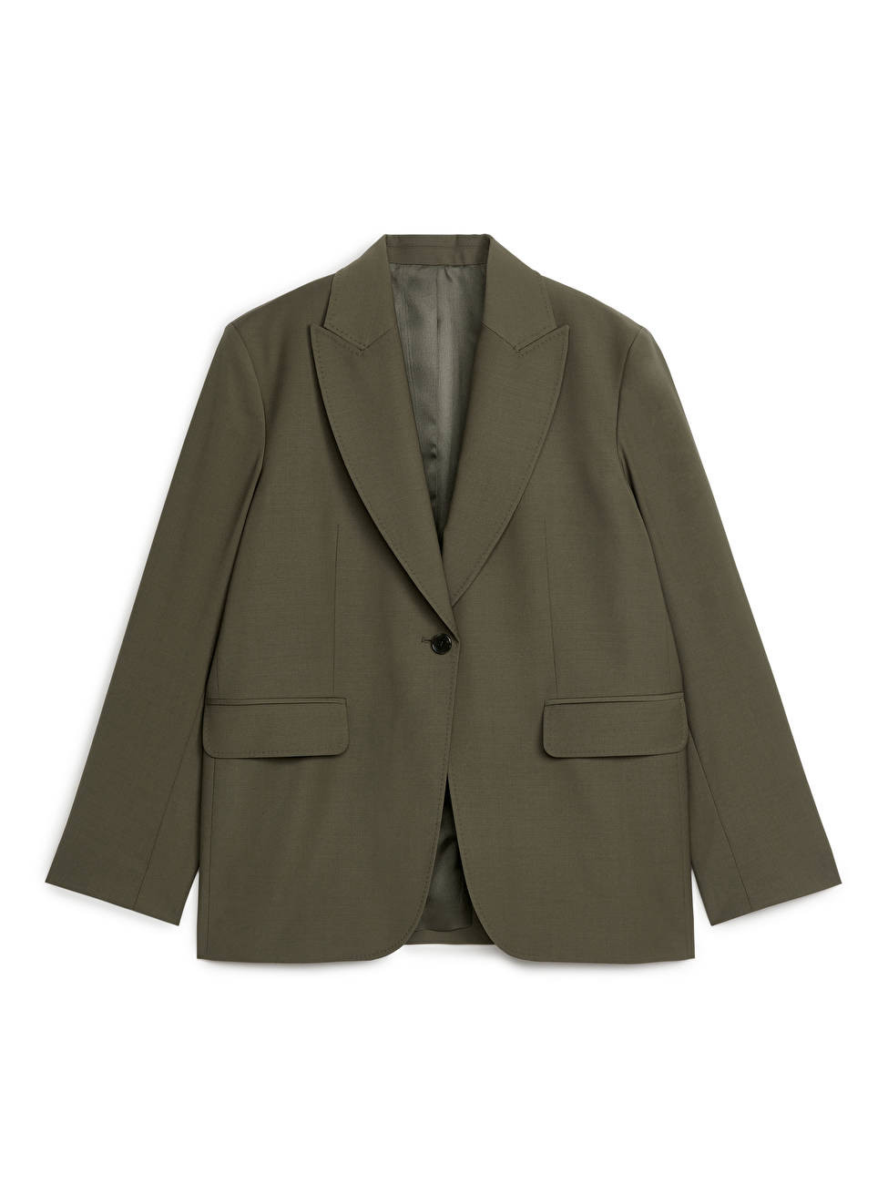 Relaxed Wool-Blend Blazer | ARKET (US&UK)