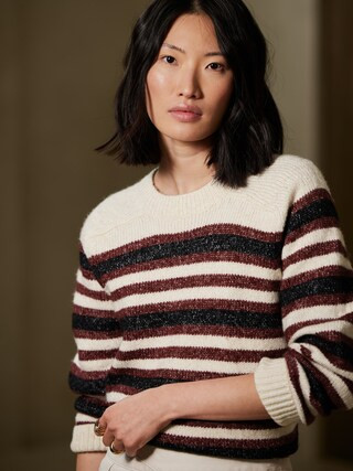 Stripe Pullover Sweater | Banana Republic Factory