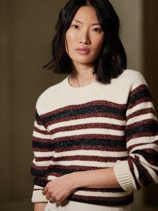 Stripe Pullover Sweater | Banana Republic Factory