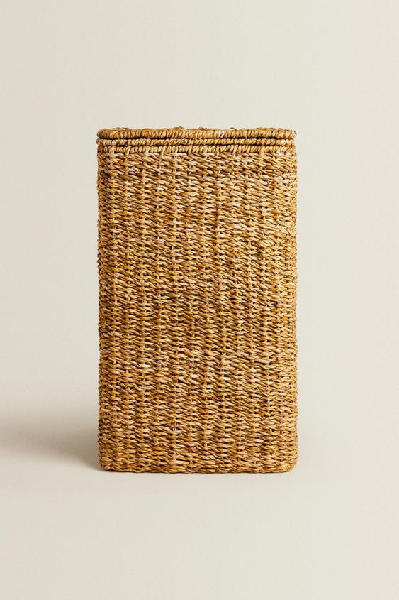 BRAIDED LAUNDRY HAMPER | Zara US