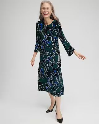 Travelers Floral Bell Sleeve Dress | Chico's
