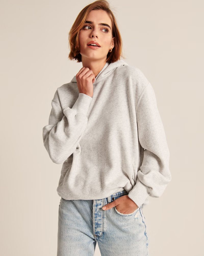 Boyfriend Popover Hoodie | Abercrombie & Fitch (US)