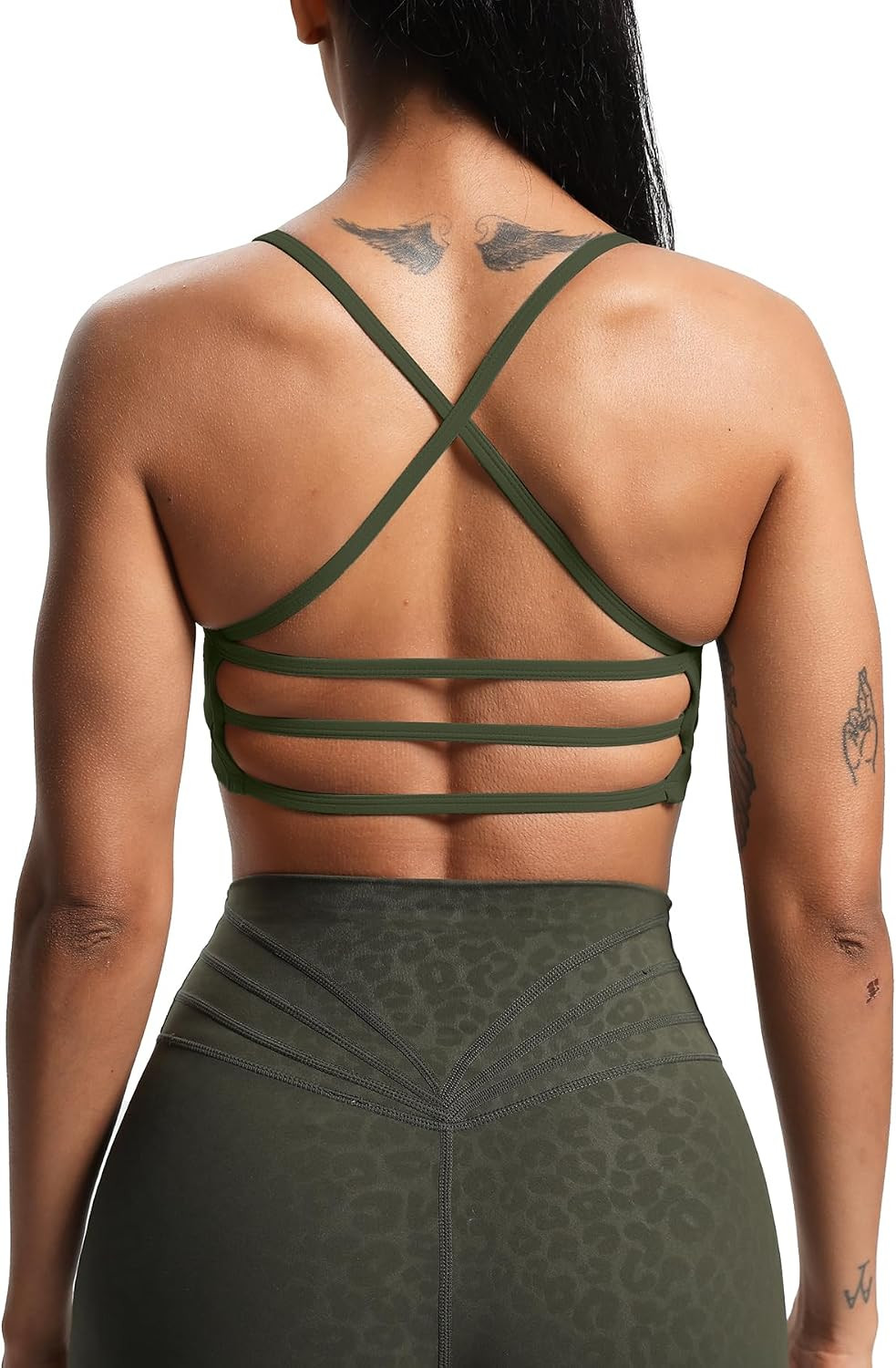 Aoxjox Amor Low Impact Sports Bra | Amazon (US)