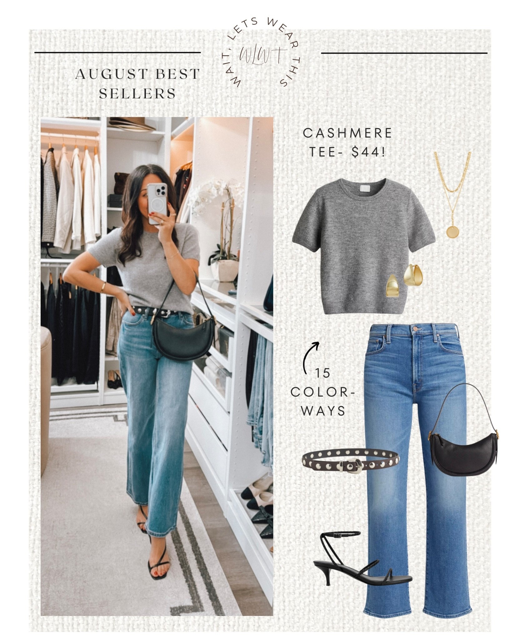 Cashmere tee under $50! First TTS 

#LTKFindsUnder50 #LTKOver40