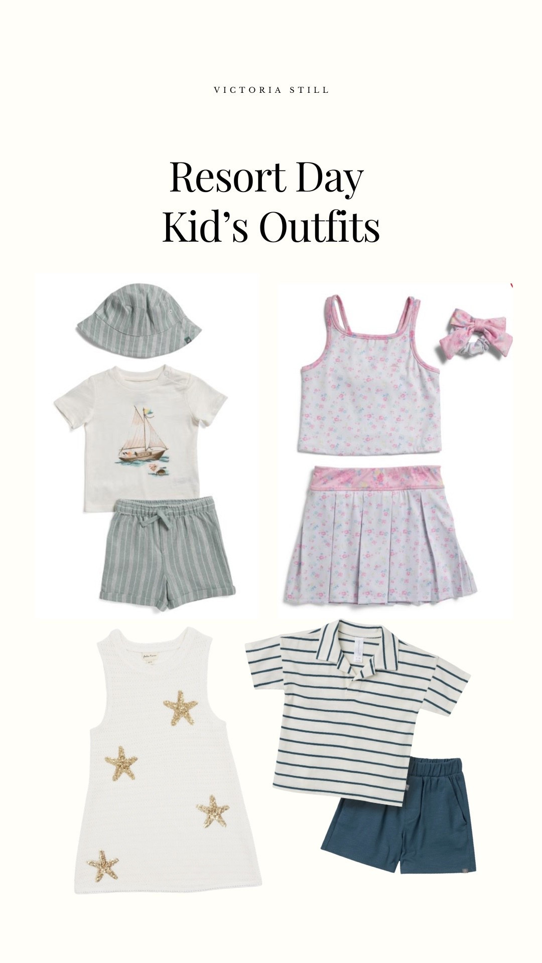 Coordinated but never overly styled. These pieces are comfortable, photo-ready, and affordable
enough for actual kid life. Keywords: kids spring outfits, sibling vacation looks, affordable toddler
outfits.

#LTKTravel #LTKBaby #LTKKids
