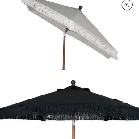 How cute are these fringe patio umbrellas and under $50 

#LTKhome #LTKSeasonal #LTKsalealert