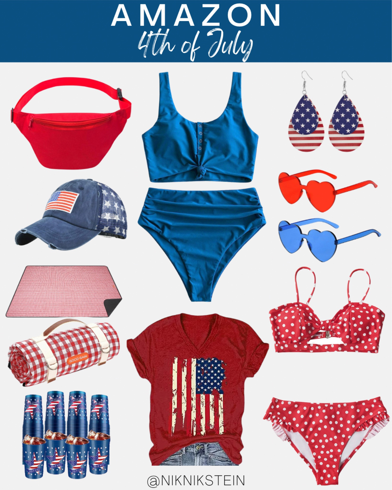 4th of July on Amazon // Amazon 4th of July // 4th of July shirt // 4th of July bathing suit // 4th of July accessories 

#LTKswim #LTKSeasonal #LTKunder50