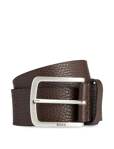 BOSS JOR LEATHER BELT | David Jones (Australia & New Zealand)