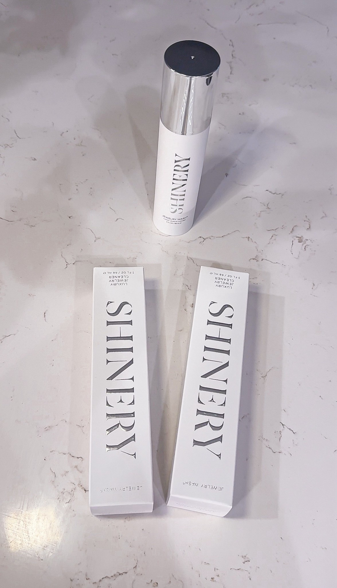 Okay… this jewelry cleaner feels like something one of your friends would tell you about at girls’ night and you’d immediately order it. It’s literally a hand wash that cleans your jewelry while you wash your hands. I didn’t think it would actually work but my rings have never looked this shiny.

I’m linking the four Shinery products I’ve been trying so you can see the whole lineup. Tagging @shinery here too so you can check everything out. #ad

jewelry cleaner. jewelry care. clean engagement ring. ring cleaner. diamonds look new again. gentle jewelry wash. stocking stuffer ideas. white elephant gifts. favorites party gifts. bride gift ideas. engagement gift ideas. everyday essentials. ltk beauty.

#LTKHoliday #LTKFindsUnder50 #LTKGiftGuide