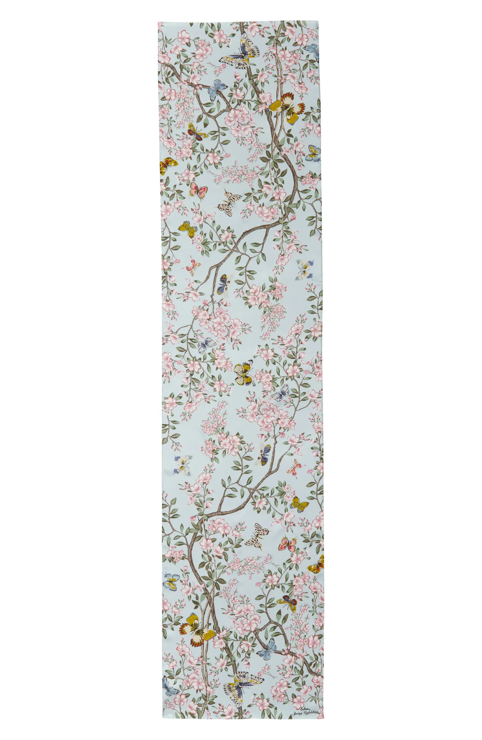 Spring Unfolding Silk Oblong Scarf | Nordstrom
