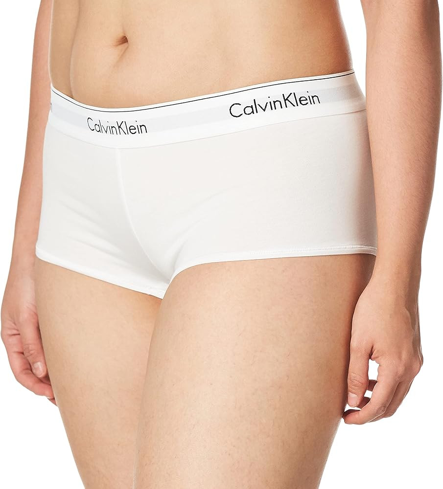 Calvin Klein Women's Modern Cotton Boyshort Panty | Amazon (US)