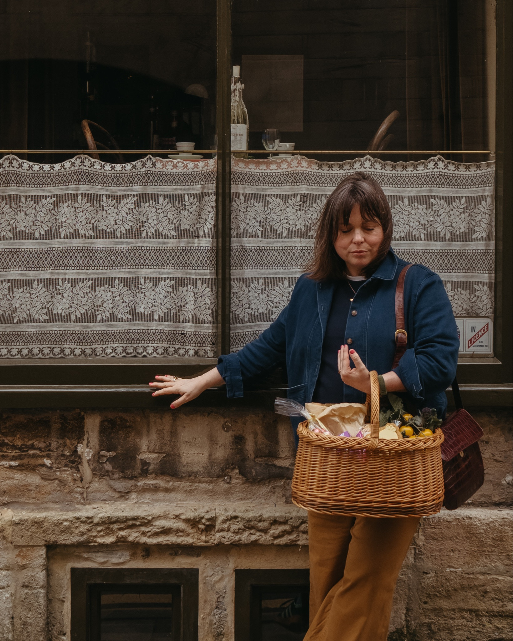 Cafe curtains & bistro tables. Pending I’m in France!
Wearing Boden trousers and carrying a basket ala Jane Birkin 





#LTKSeasonal #LTKover40 #LTKeurope