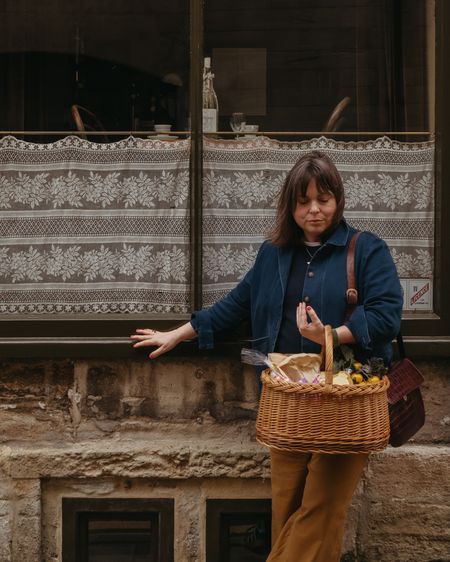 Cafe curtains & bistro tables. Pending I’m in France!
Wearing Boden trousers and carrying a basket ala Jane Birkin 





#LTKSeasonal #LTKover40 #LTKeurope