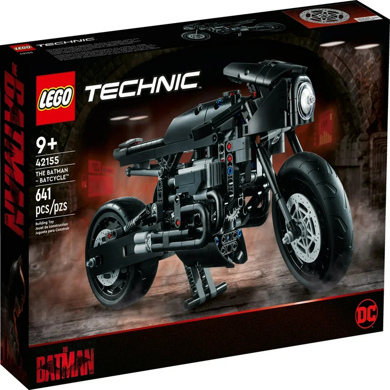 LEGO Technic THE BATMAN – BATCYCLE Set 42155, Collectible Toy Motorcycle, Scale Model Building ... | Walmart (US)