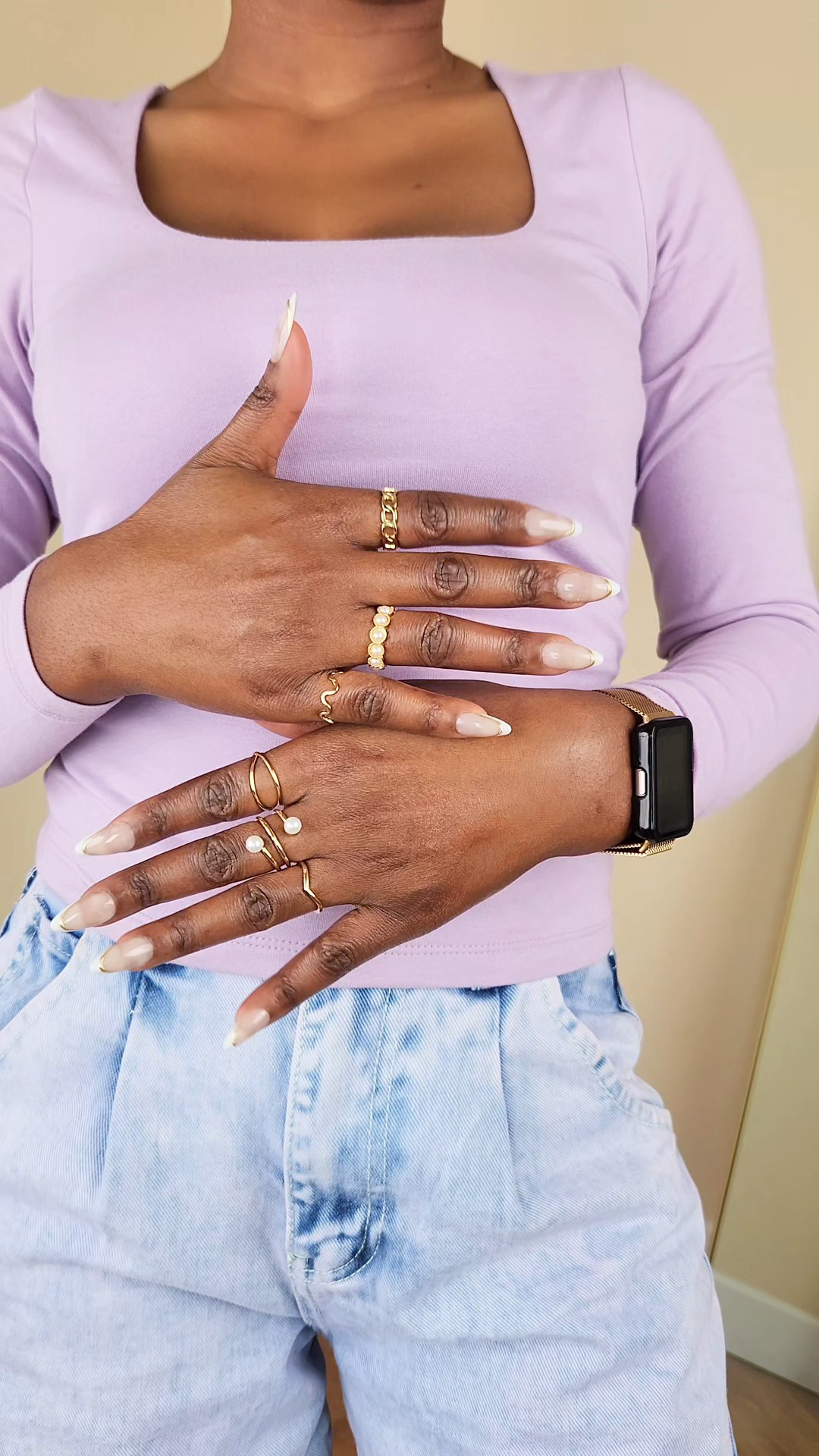 Linking my rings. I've been reaching for these a lot lately. The set comes with so many rings to play around with. You can choose between 68, 24, or 22 pieces and for the price, they're a steal! 

#LTKootd #LTKgrwm #LTKSaleAlert