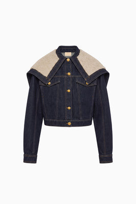 The Sybil Denim Jacket - Tigris | Ulla Johnson