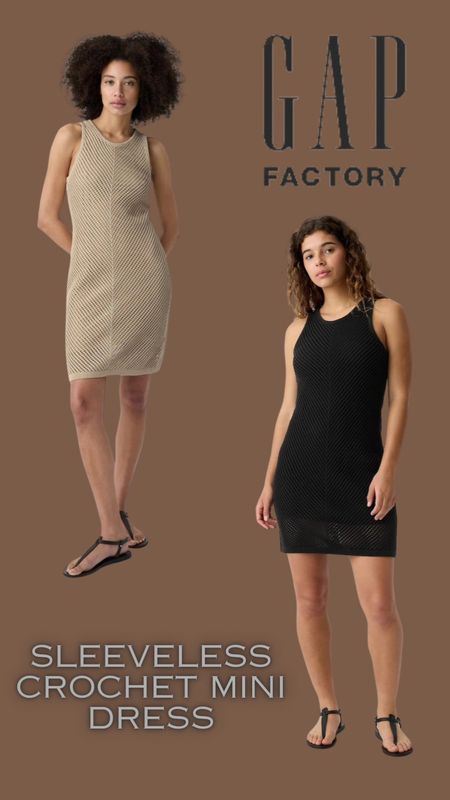 Sleeveless Crochet Mini Dress is perfect for summer from GAP Factory

#LTKSummerSales #LTKSeasonal #LTKOver40