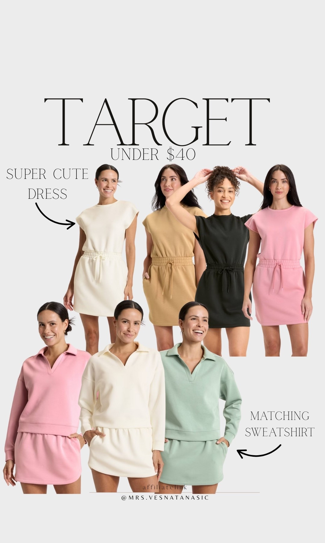The cutest dress and matching sweatshirt under $40 at Target! @targetstyle #targetstyle #target #targetfinds #dress #outfit #summeroutfit 

#LTKFindsUnder50 #LTKMidsize #LTKPetite