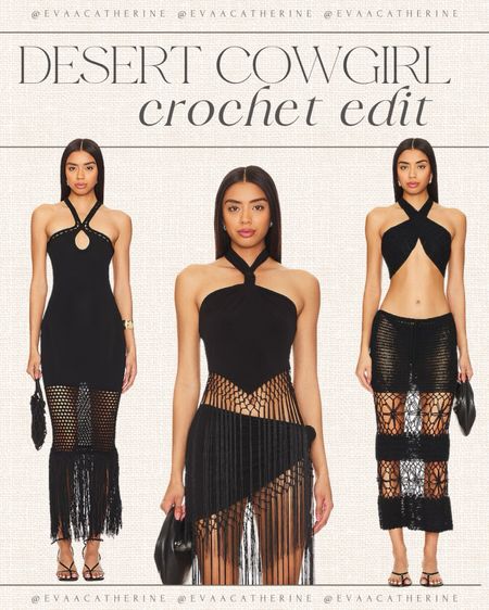 Get ready for stagecoach and Coachella in these gorgeous black crochet sets! Throw a simple leather or denim jacket over it for a chilly desert night.



#LTKshoecrush #LTKFestival #LTKstyletip