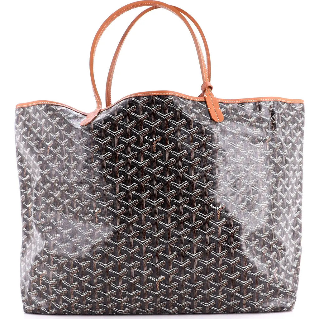 Pre-Owned Goyard Saint Louis Tote Coated Canvas GM in Brown at Nordstrom, Size Large | Nordstrom