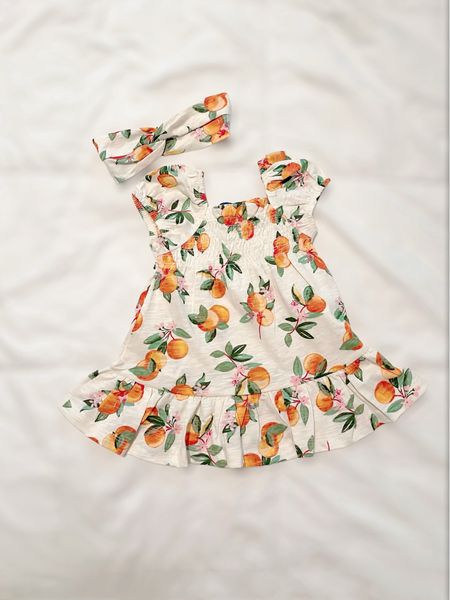 Orange print sundress for babies, classic baby girl clothes 

#LTKFindsUnder100 #LTKFindsUnder50 #LTKBaby