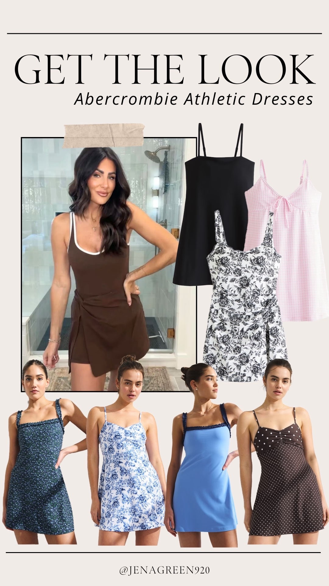 Get the Look | Abercrombie Athletic Dresses on Sale | Code DENIMAF for extra 15% off 

#LTKootd #LTKSaleAlert #LTKSeasonal