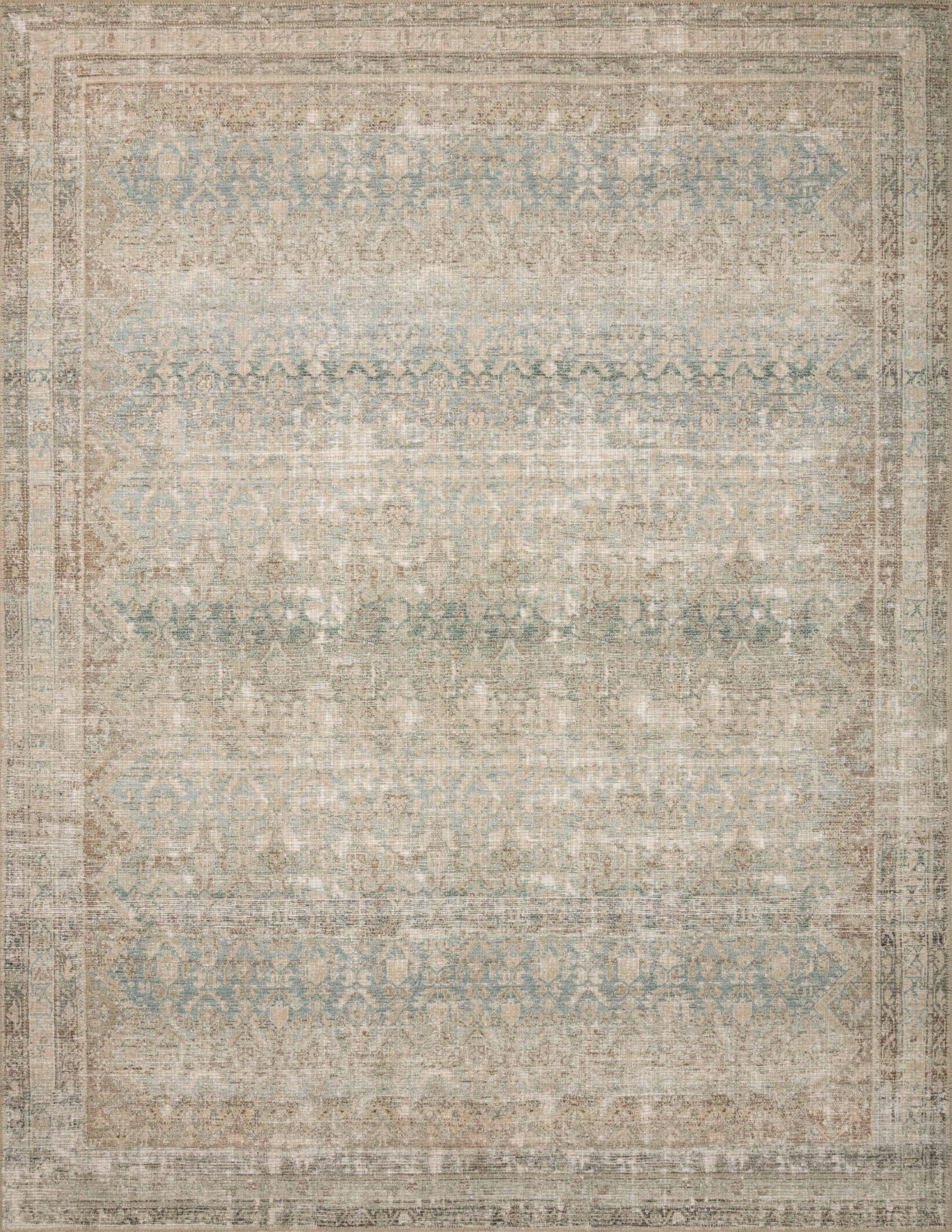 Aubrey Jade/Natural Rug | Burke Decor