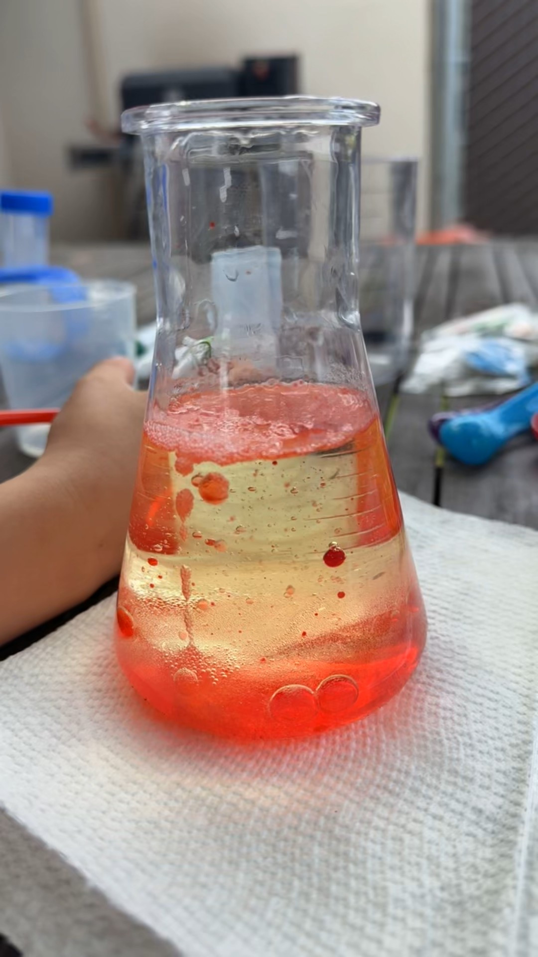 After school experiments! This was actually so fun and the kids thought it was our magic 🧪✨ 

#LTKFamily #LTKKids #LTKGiftGuide