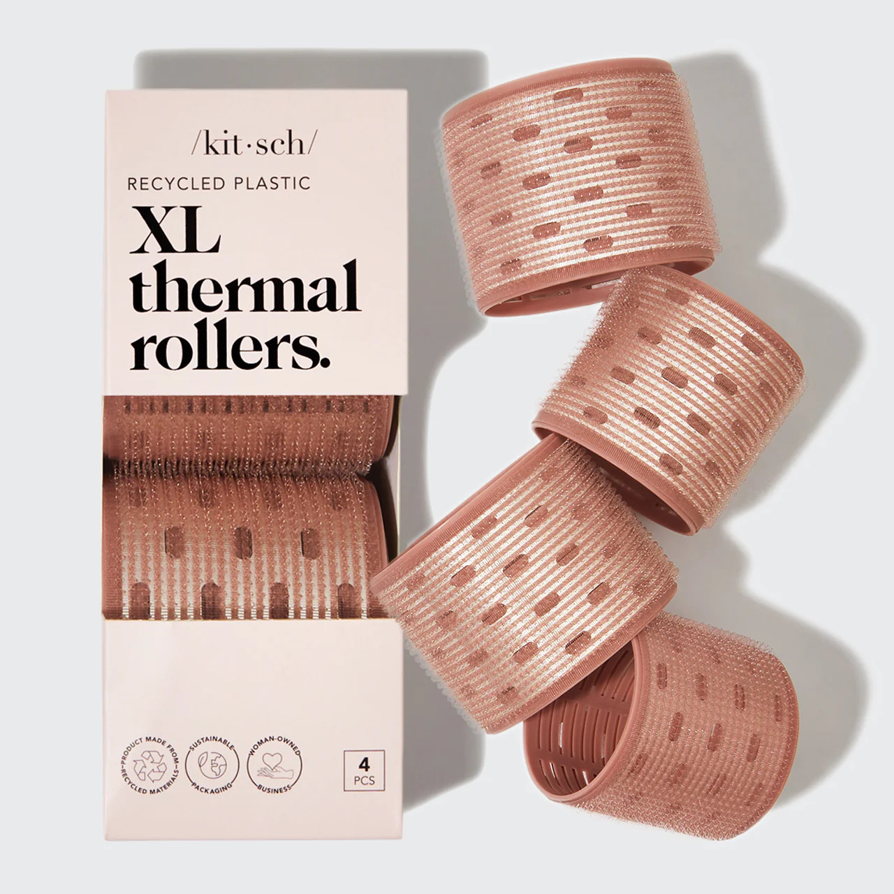 XL Thermal Rollers 4pc Set | Kitsch
