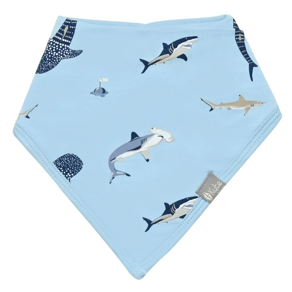 Bib in Stream Shark | Kyte Baby