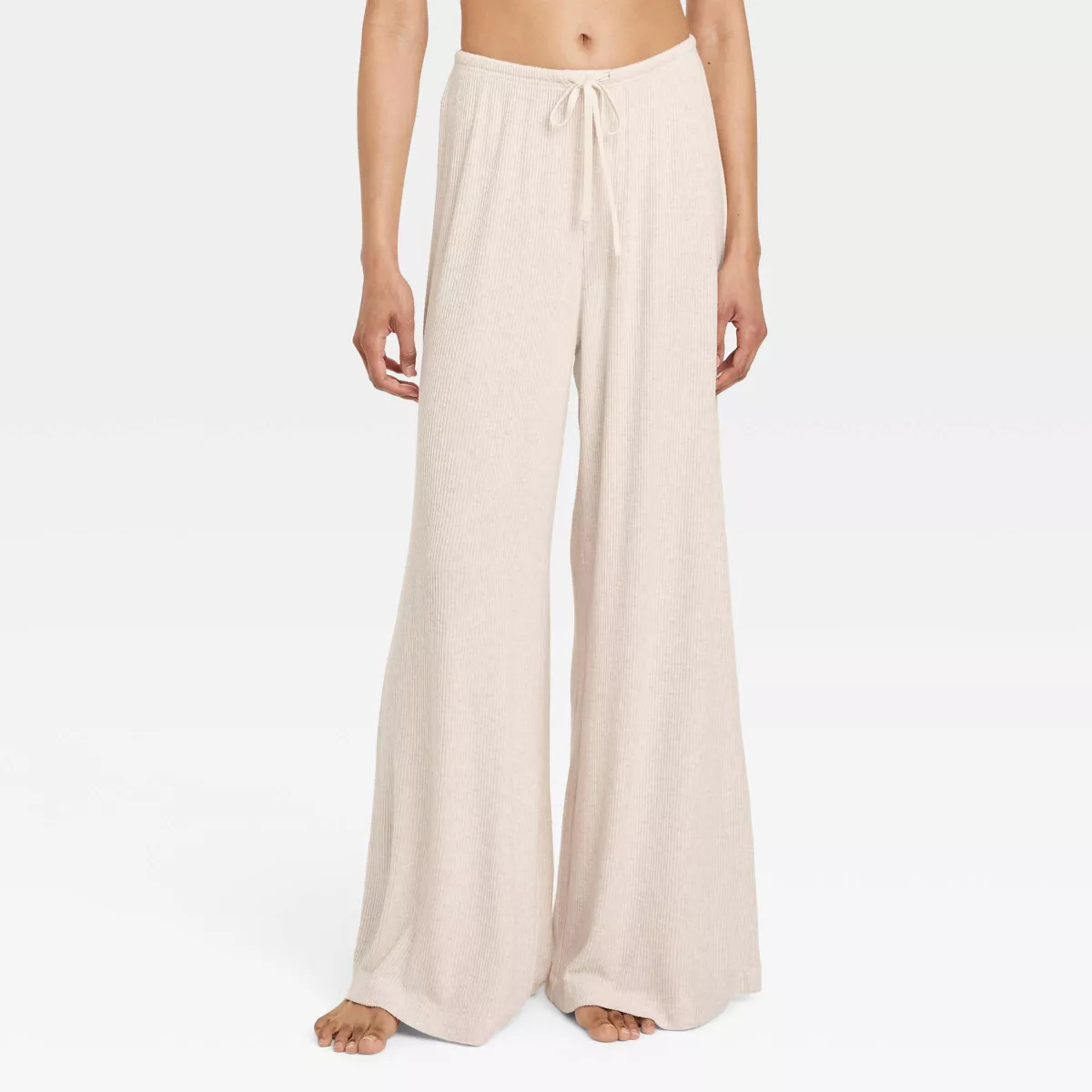 Women's Cozy Ribbed Wide Leg Pants - Auden™ | Target