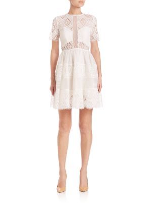Luciana Lace Dress | Saks Fifth Avenue