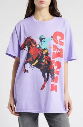 Merch Traffic Oversize Johnny Cash Boyfriend Graphic T-Shirt | Nordstrom | Nordstrom