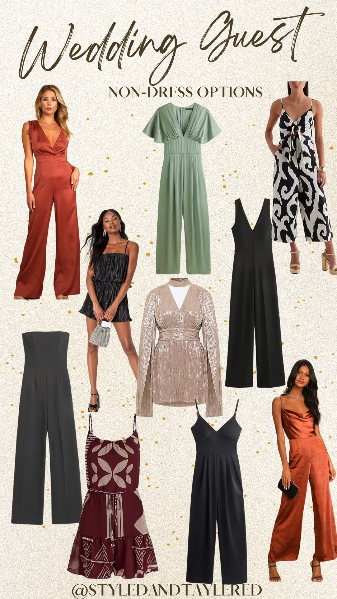 Wedding guest outfit inspo - NON DRESS OPTIONS! 

Wedding outfit
Fall outfit
Wedding guest 

#LTKmidsize #LTKstyletip #LTKwedding