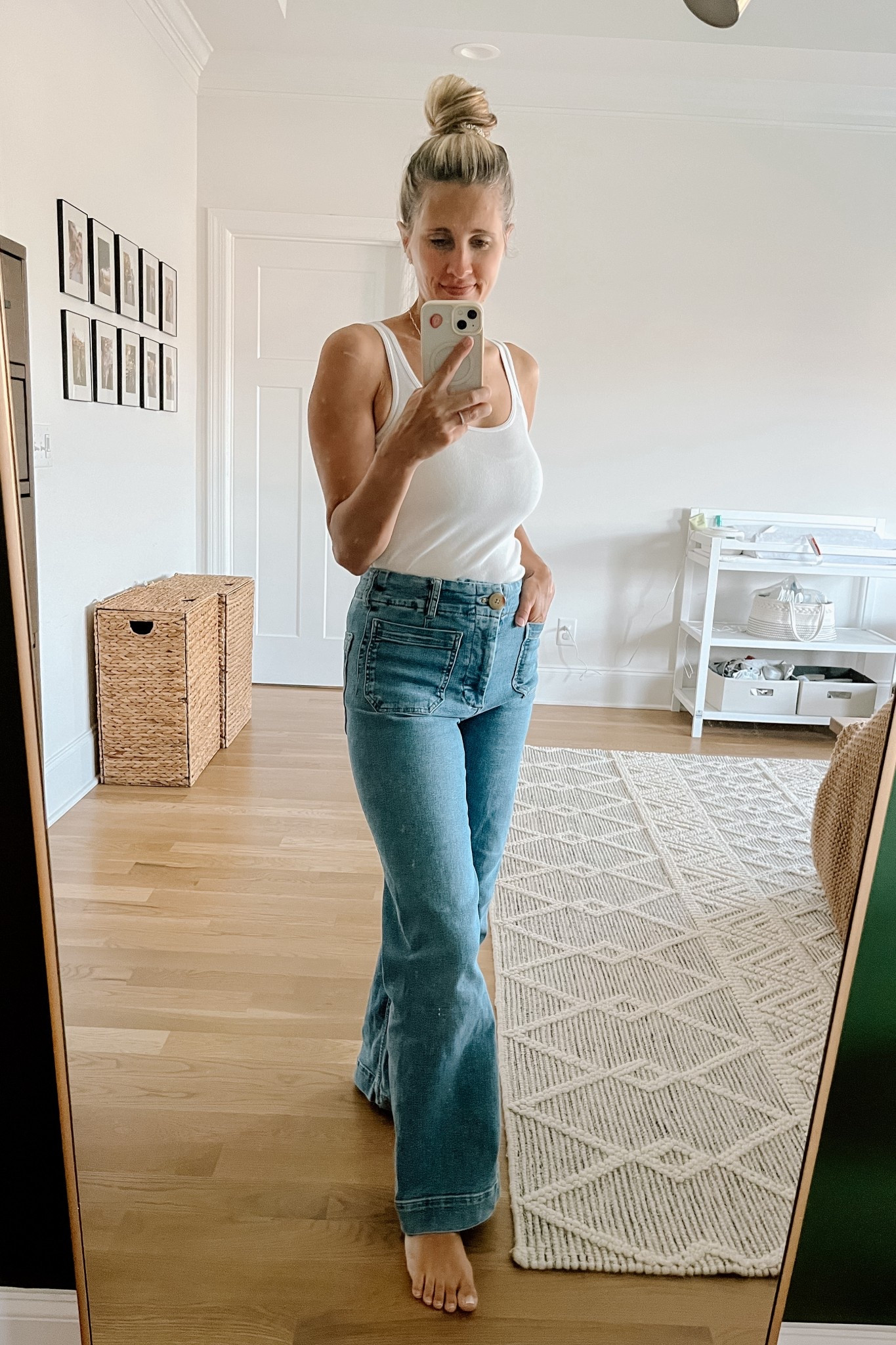 This postpartum journey has been harder on my body than I expected—and loving it hasn’t always come easy. One thing that has helped has been wearing clothes that actually fit right now, instead of forcing myself into my pre-baby wardrobe. That time will come again, but for now, I’m (trying to) embrace the body I have. Feeling good in the outfits I wear has been the little boost of confidence I need during this season. 

#LTKSeasonal #LTKStyleTip