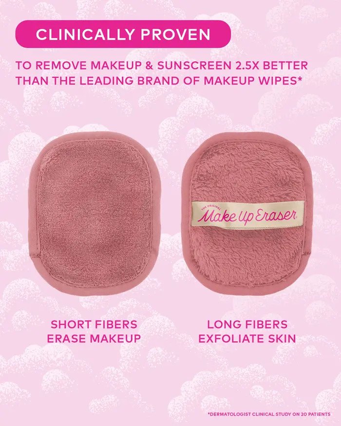 Neutral 7-Day MakeUp Eraser Set with Laundry Bag | Nordstrom