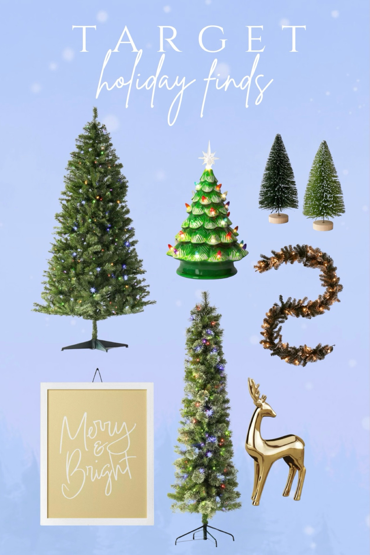 Holiday finds from Target! 

Artificial tree, artificial slim tree, holiday decor 🎄🎁

#LTKHoliday #LTKSeasonal #LTKHome