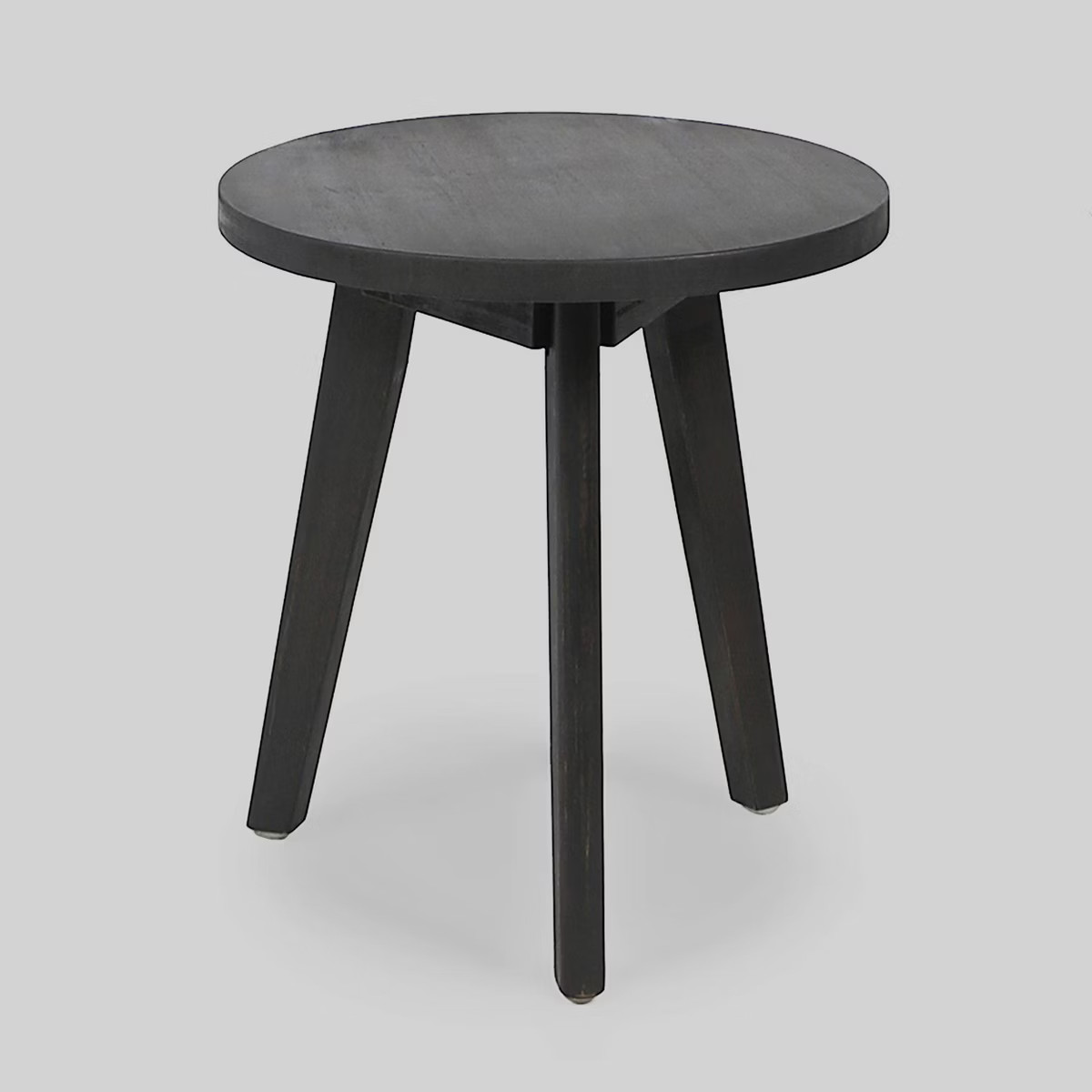 Marina Acacia Wood Patio Side Table - Dark Gray - Christopher Knight Home | Target