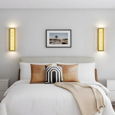 Modern 18 Inch LED Hardwired Wall Lights, 4000K Indoor Wall Light Fixtures | Wayfair North America