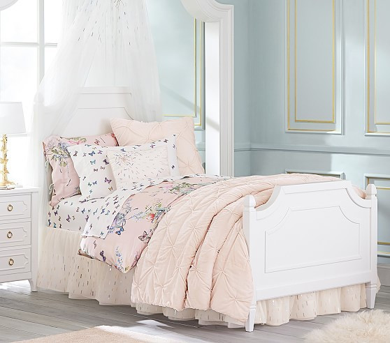 Monique Lhuillier Organic Butterfly Sheet Set | Pottery Barn Kids