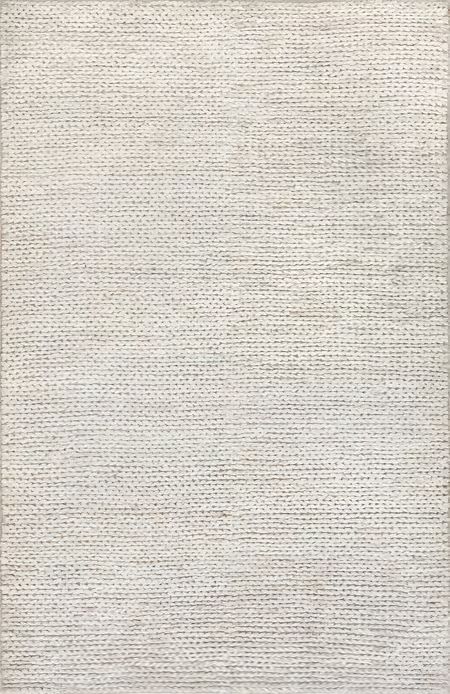 Off White Helga Jute Area Rug | Rugs USA