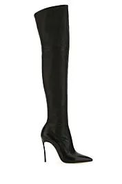 Black nappa leather Blade boots | Gebnegozionline INT