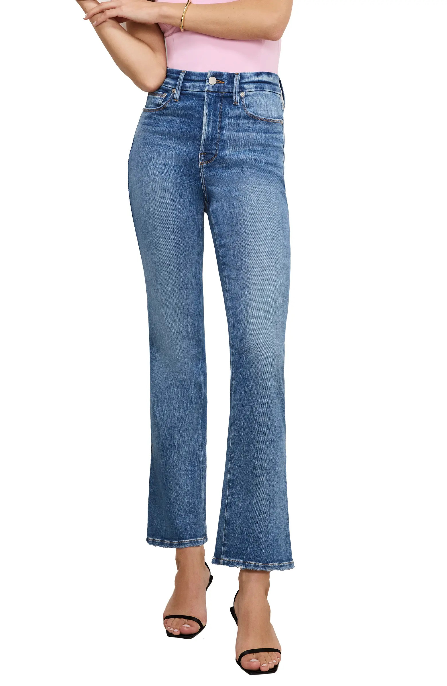 Soft Tech Good Curve High Waist Straight Leg Jeans | Nordstrom Rack