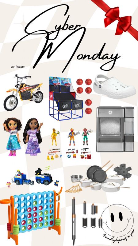 Cyber Monday shopping at Walmart! 

Lots of awesome deals marked wayyyy down! 

Fornite figurine set normally over $50 is now $10 🤯

Encanto doll set normally $55 now $19.97!

Giant yard toy normally $168 now $69.99! 

And so much more!

#LTKGiftGuide #LTKHoliday #LTKCyberWeek